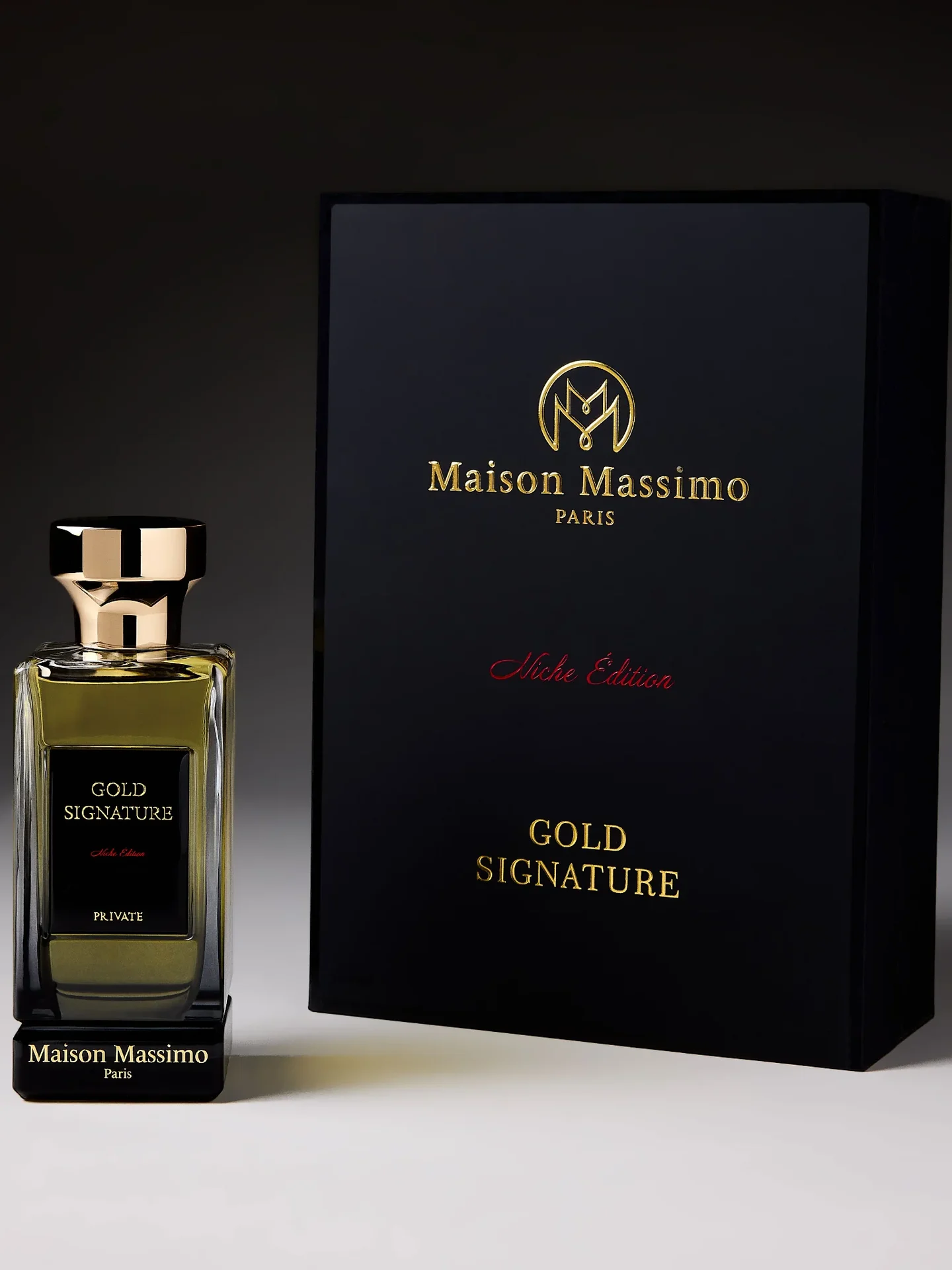 Gold Signature, Niche Edition - Maison Massimo, Paris